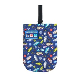 Takami Create Quilted Shoe Case, Super Express, Navy [138726] School, Infants, Kids, Entrance, School Entrance, Excursions, Studying