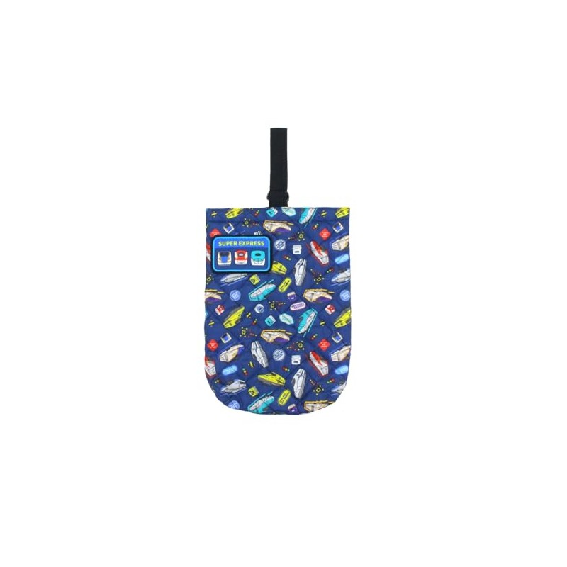 Takami Create Quilted Shoe Case, Super Express, Navy [138726] School,