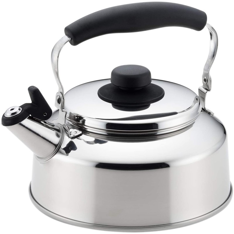 Yoshikawa SH8417 Tsubame Sanjo Mouse, Wide Mouth, Whistling Kettle, 0.9