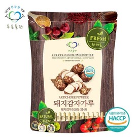Blue Field 푸른들판 국내산 돼지감자 가루 분말 100% 500g 뚱단지 되지 감자 Blue Field Domestic Pig Potato Powder 100% 500g Dongdanji Pig Potato