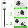 Eyrosa Solar Lights Outdoor, 12 Pack Waterproof Solar Landscape Lighting