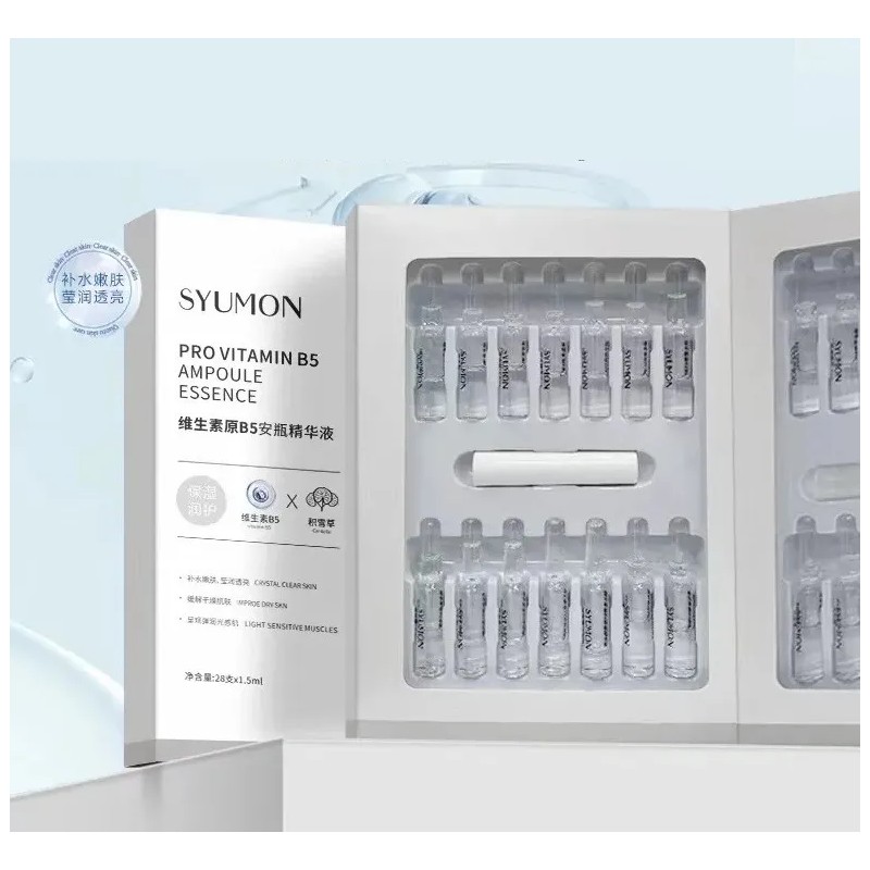 Caja 28 Ampolletas Hialuronico B5 Antiarrugas Dermapen Todo Tipo De