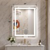 24x32 LED Bathroom Mirror with Lights – Anti-Fog, Dimmable, Backlit