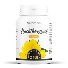 Organic Evening Primrose Oil 503 mg 100 Cold-Pressed Oil Capsules