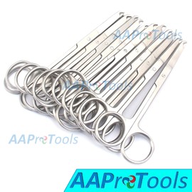 AAPROTOOLS Set of 12 Spencer Stitch Scissors 5.5" Stainless Steel A+ Quality
