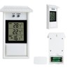Garden Thermometer Outdoor Waterproof Digital Display Temperature Range 20-50 °C