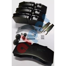 ALPAR Air Disc Brake Pads for Bendix ADB22X, replaces K070796, D1369, 802078