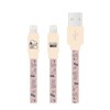 Gourmandies Peanuts Snoopy Lightning Cable Pink SNG-743PK