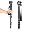 Manbily Camera Monopod with 360° Ball Bowl Head and 1/4inch