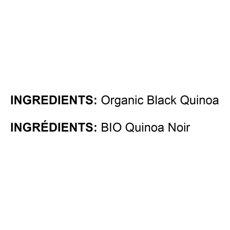 Organic Black Quinoa, 1 Pound - Whole Grain, Non-GMO, Kosher,