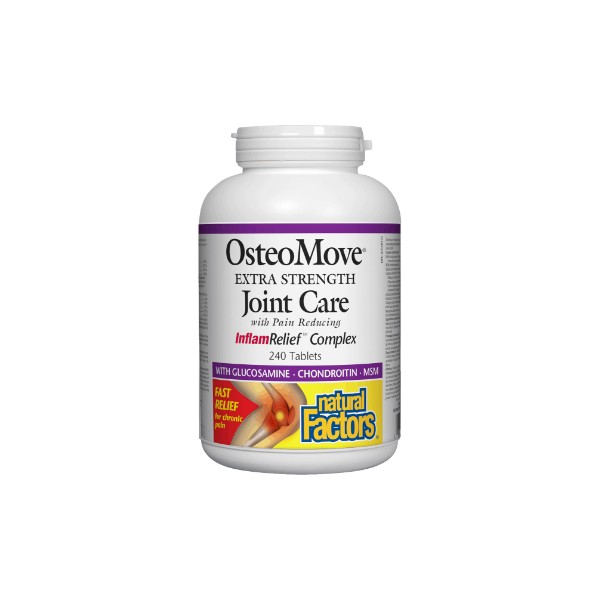 Natural Factors OsteoMove Extra Strength Joint Care - 240 Tabs