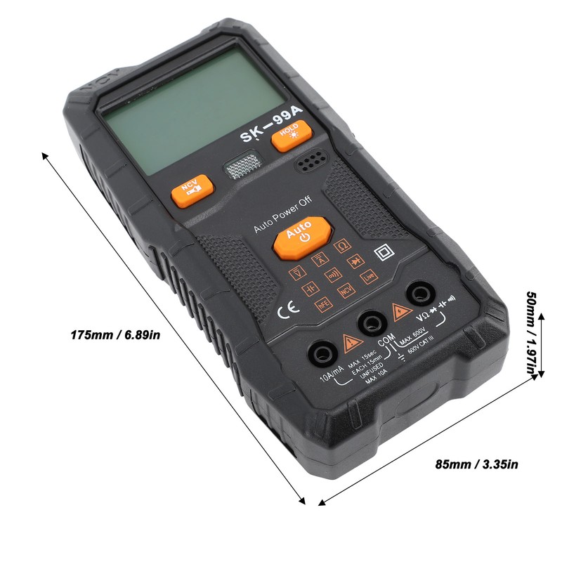 Digital Multimeter High Accuracy Automatic Voice Broadcast Voltage Current Capacitance