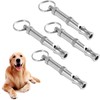 4 Pack Dog Training Whistle, Adjustable Ultrasonic Silent Dog Whistle,