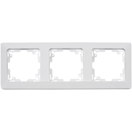 Socket Switch System, Milos Matt White Flush-Mounted Sockets, Switch Frame System Selection