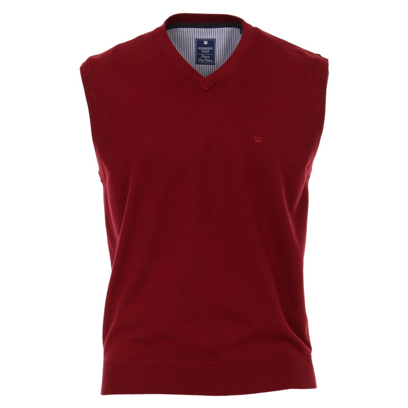Redmond Plain Sweater Vest, 79 Grey