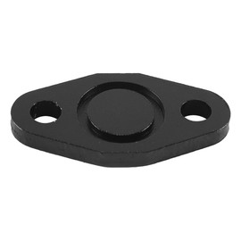 Gorise Block Off Plate EngineDelete Block Off Plate 1.8T Motor Sai Billet Aluminium Auspuffzubehör Passend für Mk4 B5 B6