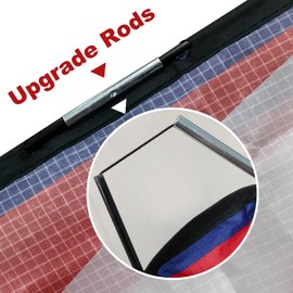 Motiloo Delta Kite for Kids Adults Easy to Fly American Flag Kite Best Kite for Beginner