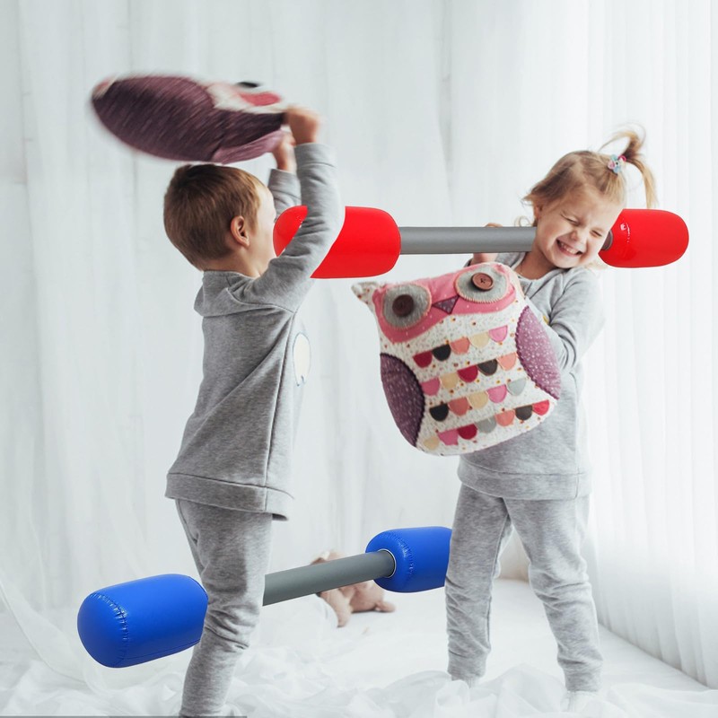 2Pcs Gladiators Pugil Sticks, Inflatable Gladiator Game Set, Pugil Sticks