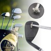 1Pcs Golf Club Groove Sharpener Golf Tool with 6 Heads,Golf