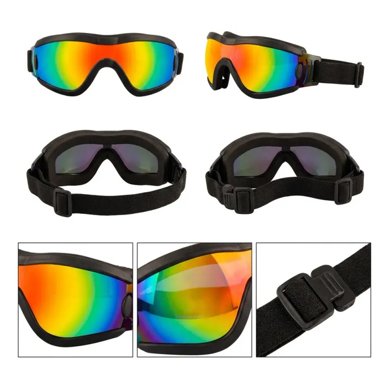 Gafas Negras Para Perros, Raza Pequeña, Resistentes A Los Ra