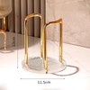 Elegant Acrylic Cup Holder Disposable Cup Storage Organizer Home Coffee
