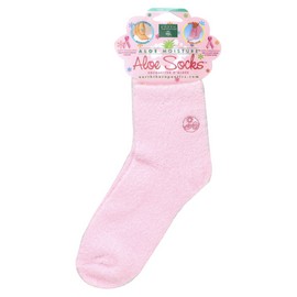 Aloe Moisture, Aloe Socks, Pink, 1 Pair