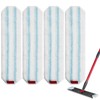 4 Pack Microfiber Mop Pad for O-Cedar H2prO Flat Mop