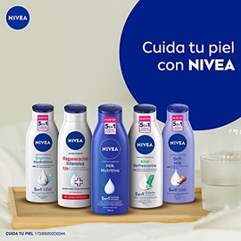 NIVEA Crema Corporal Humectante Express Hydration (400 ml) - 48 horas de Humectacin Porfunda - Enriquecida con Minerales Marinos - Ideal para Piel... 