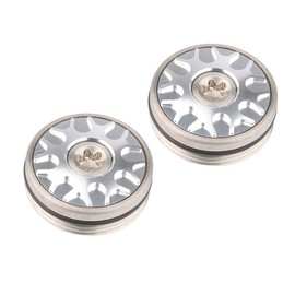 NA 2pcs Silver Golf Weights for Odyssey Stroke Lab, O-Works, White Hot OG Putters (2x25g)