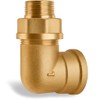 Adapter 3/4" Male x 1 “ Female Threaded Brass Construction