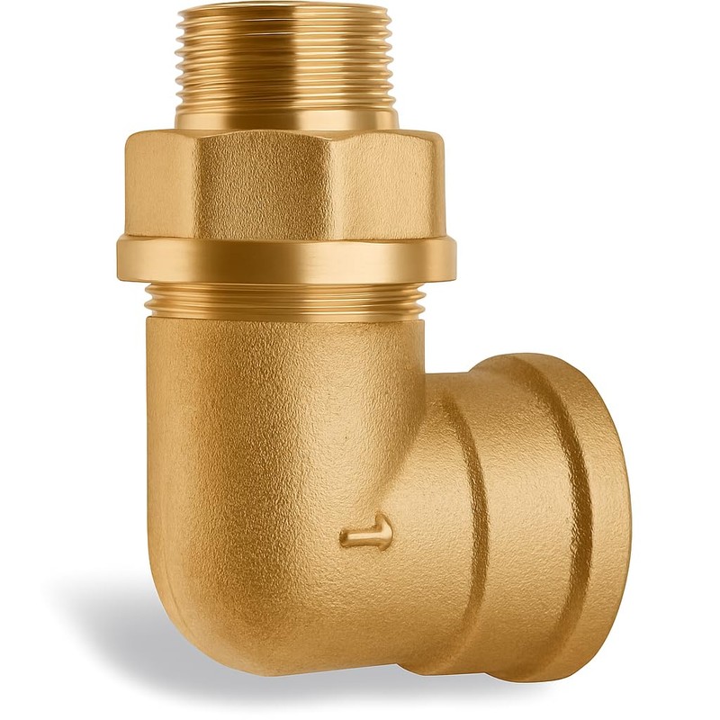 Adapter 3/4" Male x 1 “ Female Threaded Brass Construction