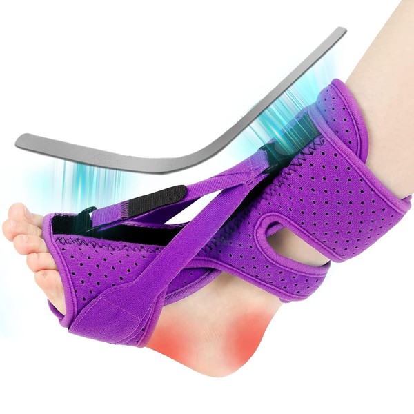 Rugwet Plantar Fasciitis Night Splint - Adjustable Planters Facetious Relief