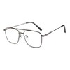TECH-LINE-DIRECT Adult Fashion Metal Square Grey Glasses Frames The Factory