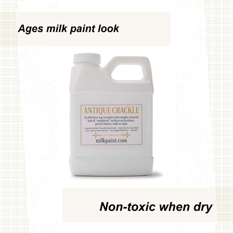 Milk Paint Crackle Finish, Pint