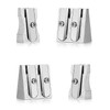 4 Pcs Pencil Sharpeners Set, 2 Pcs Double Hole &
