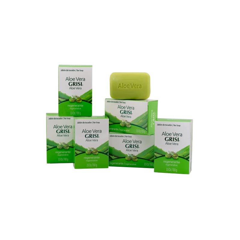 Grisi Aloe Vera Soap - Jabon De Savila - 3.5