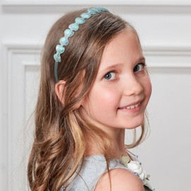 Nenjindz Girls' Sparkly Headbands,Glitter Bow Star Butterfly Headband for Kids,Sparkly Head Band for Girls Child Kids Toddlers Sequins Hairband Non-slip Assorted Design Glitter Sequin Hair Accessories