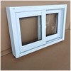 SHZYJBRY Home Windows Replacment, 15.75 x 23.62IN Aluminum Alloy Frame