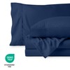Bare Home Split King Sheet Set - 22" Deep Pockets