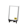 Daisen N06001701 Picture Frame, Small Plate, No. 6, Wood, Black