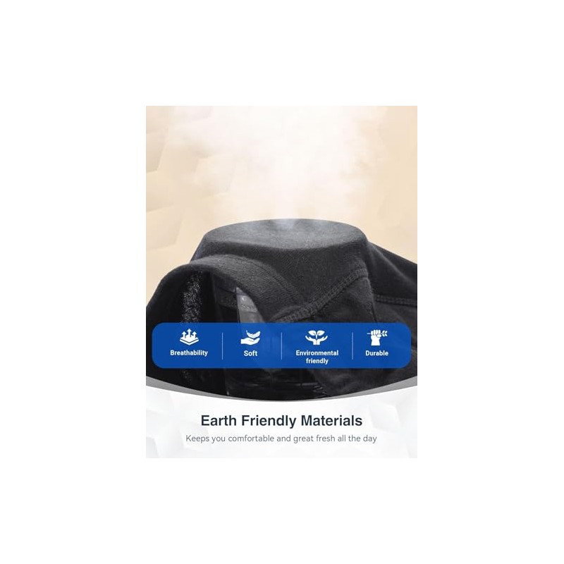 FAMI HELPER 6 Pcs Men's Incontinence Pants Incontinence Boxer Brief