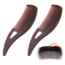 Sularpek 2 Pcs Dandruff Comb, Scalp Comb for Dandruff, Scalp Cleaning for Massage for Women Men to Effective Removal of Dandruff and Dirt, Easy to Clean