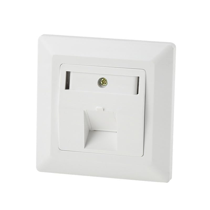 Fibre Optic Junction Box 1x Duplex LC-APC Keystone LWL Surface-Mounted