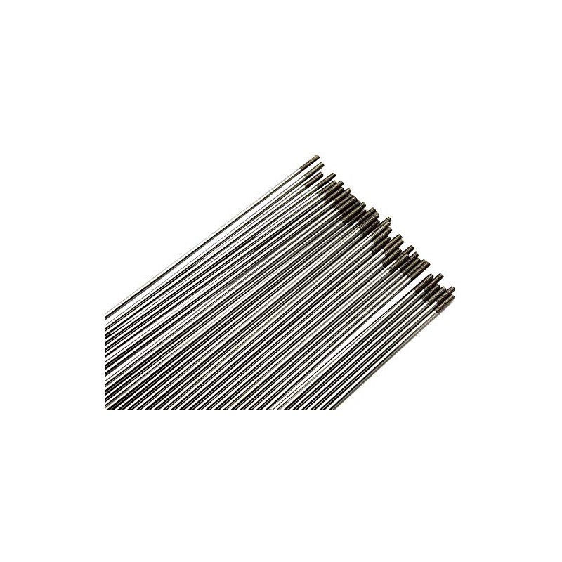SENQI Bicycle Stainless Steel Spokes 80mm-297mm with Copper Cap 36pcs(282mm/Silver)