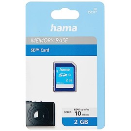 Hama SD Card | 2GB | Class 4 | 10mb/s | With Write Protection