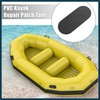 TUCKBOLD 3pcs PVC Kayak Repair Patches for Inflatable Boats Canoe