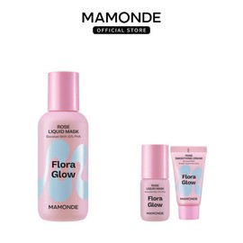 Mamonde [Exclusive] Flora Glow Rose Liquid Mask 80ml / 마몽드  [단독]플로라글로우 로즈 리퀴드 마스크 80ml
