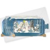 Message In A Bottle Snowy Barn Owls Pop Up Christmas