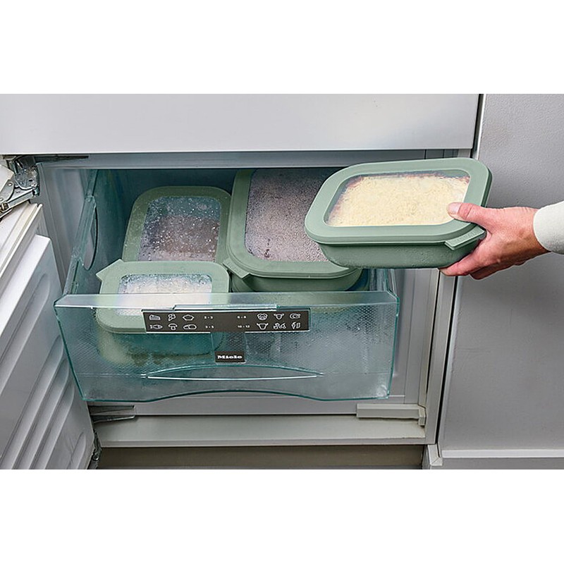 Mepal Cirqula Multi Bowl Rectangular 500 ml Nordic Blue-Food Storage