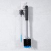 MOSOLAN 2-in-1 Bottle Brush with Straw Brush, Long Handle Water